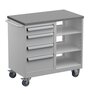 Tool Trolley 5, steel top TWIN45-005-41